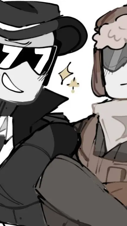 ai character: chance and Lance!  background