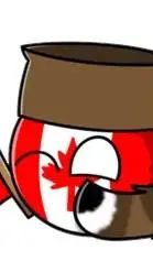 ai character: Canadaball background