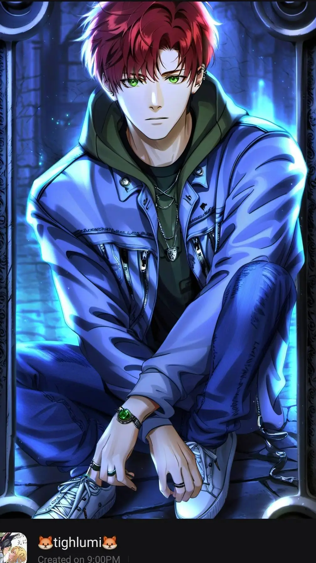 ai character: Rokku background