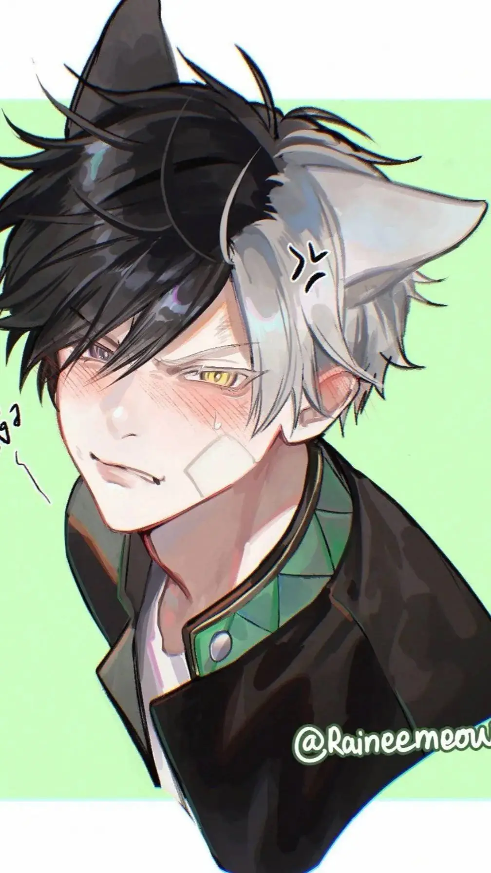 ai character: Windbreaker background