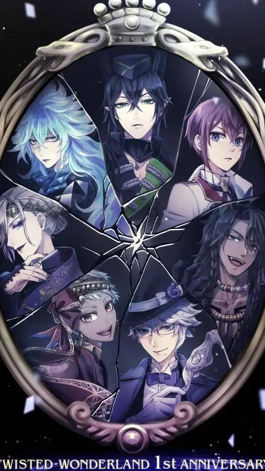 ai character: twisted wonderland background