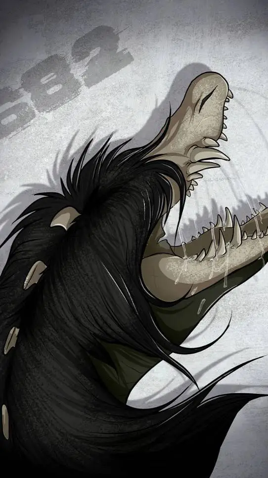 ai character: SCP 682 background