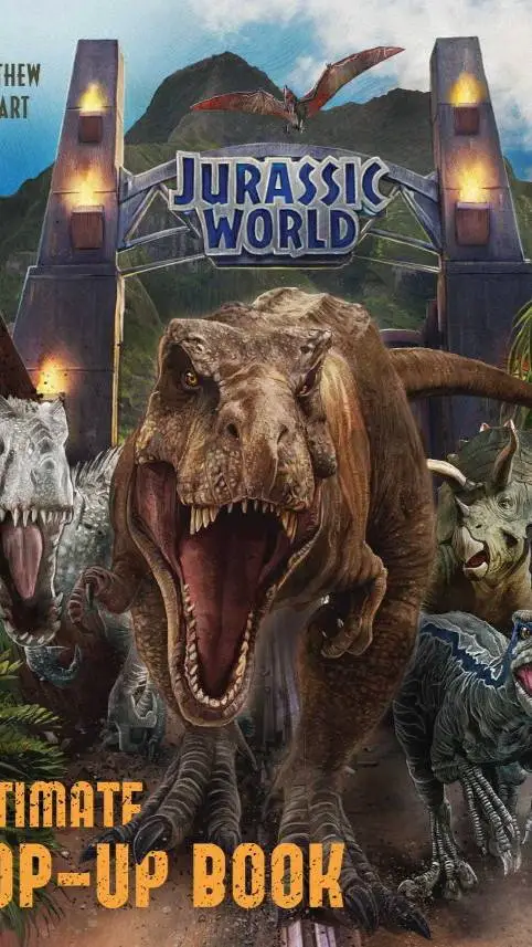 ai character: Jurassic world  background