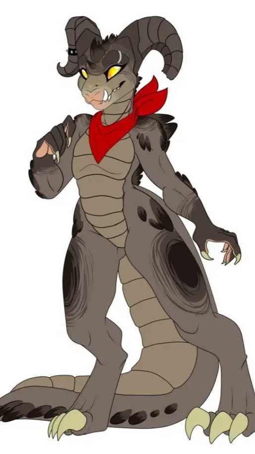 ai character: Deathclaw background