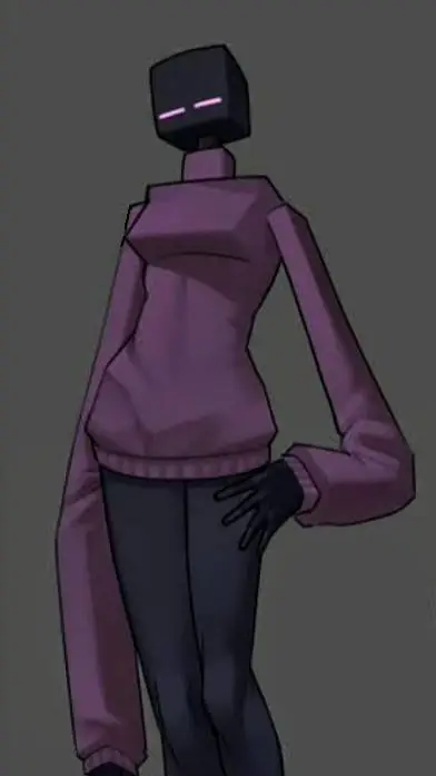 ai character: Endergirl background