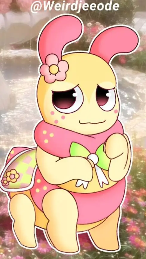 ai character: Squirm easter background