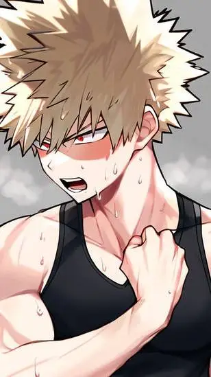 ai character: bakugo  background