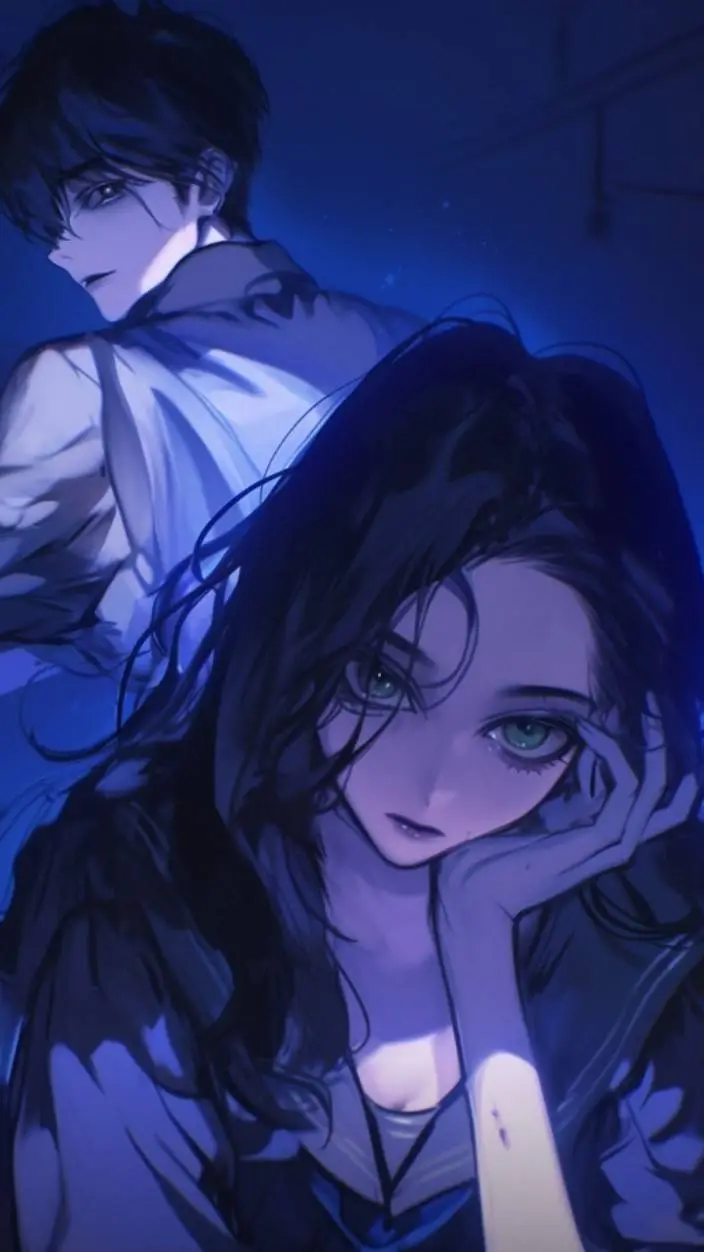 ai character: Athena and Chris  background