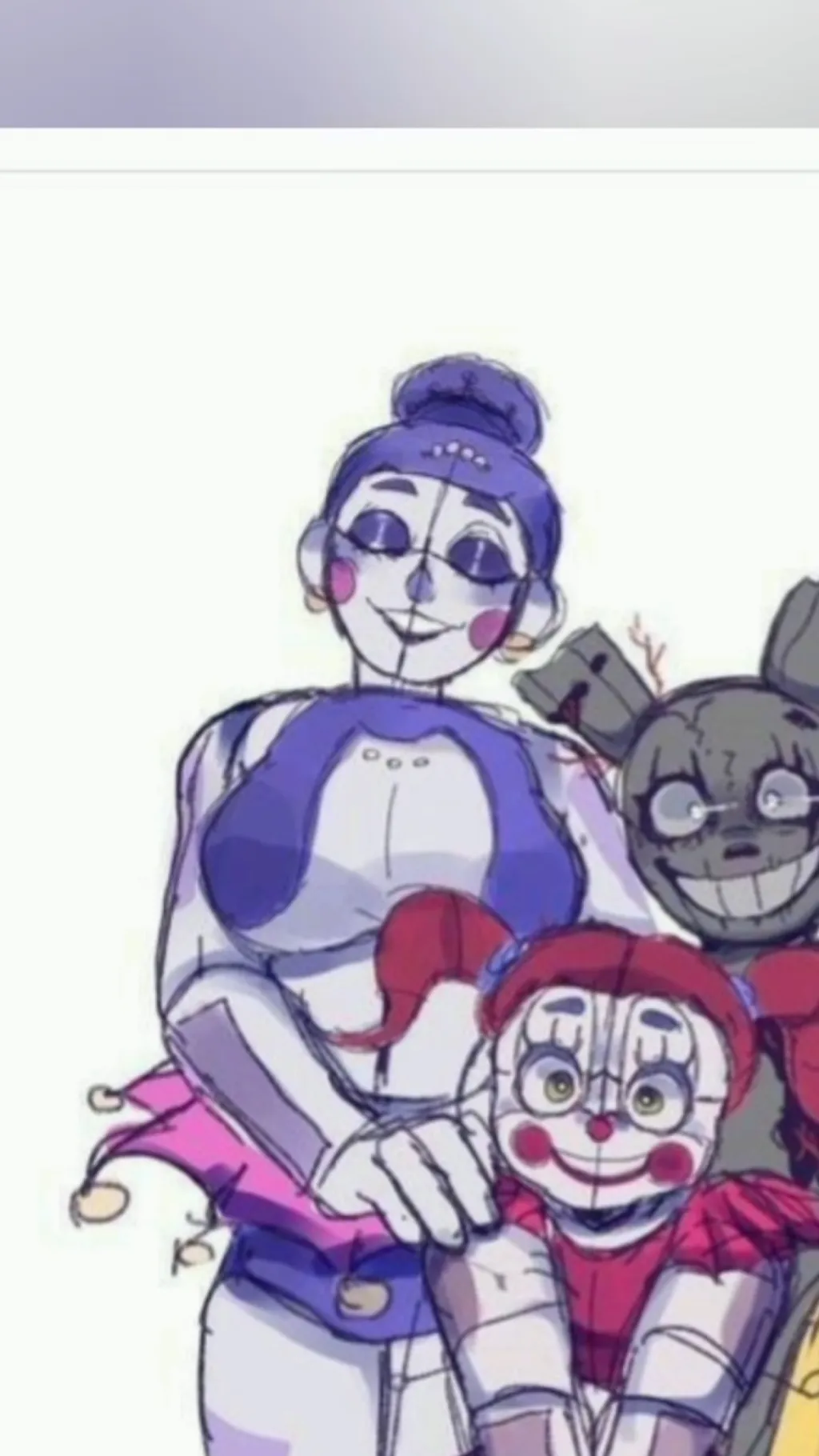 ai character: Ballora background