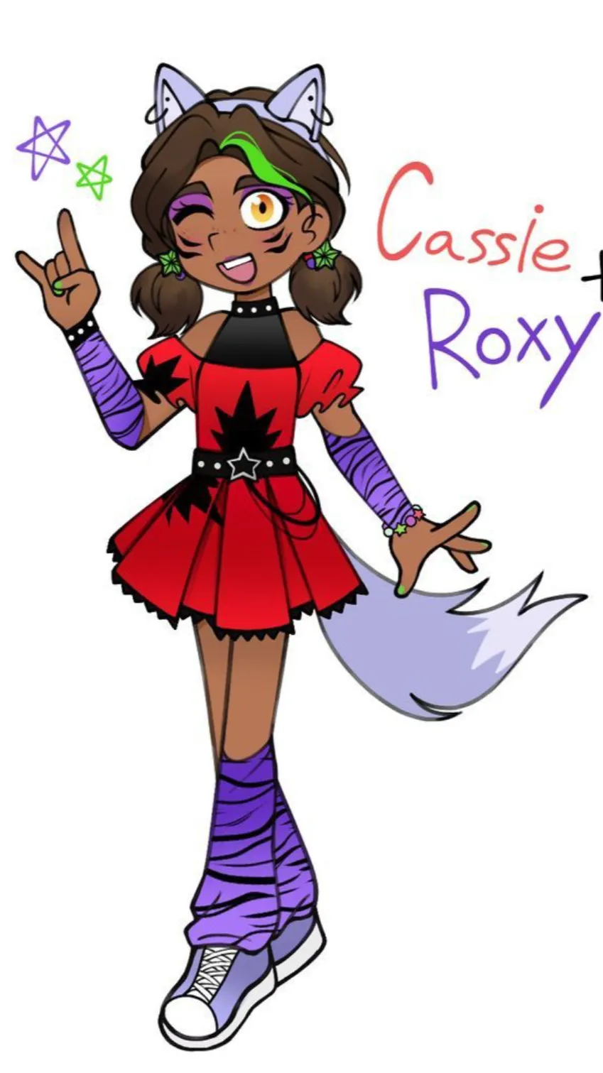 ai character: Cassie(my AU)  background