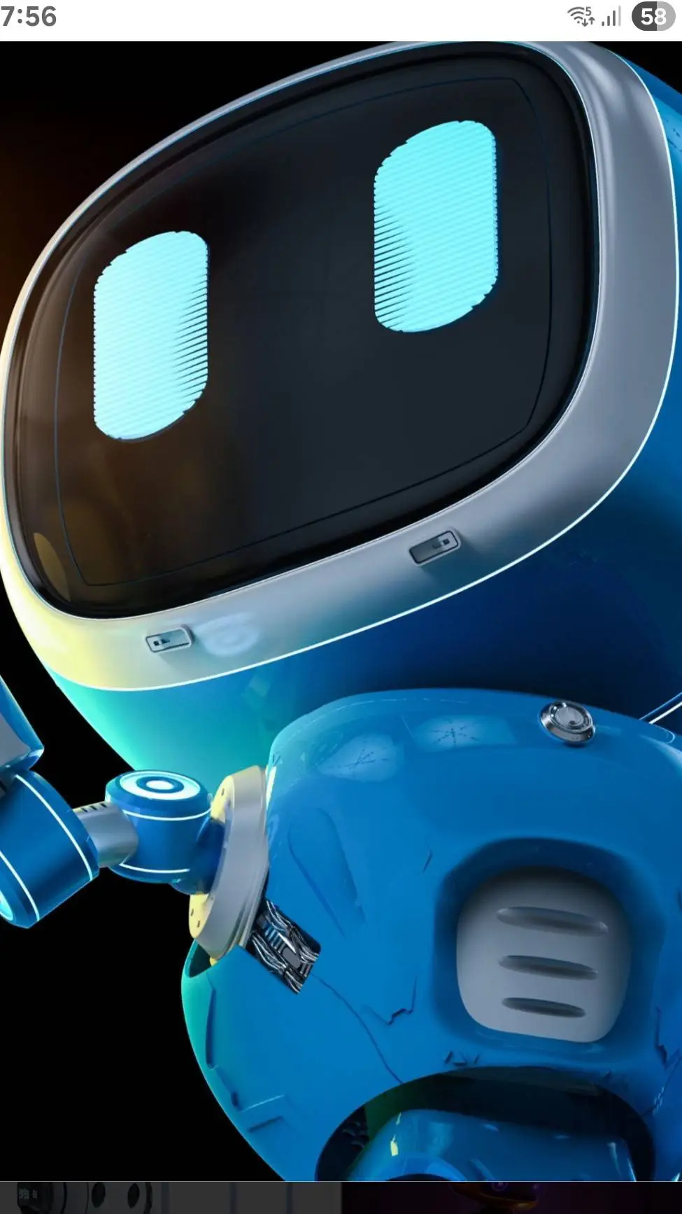 ai character: Talkie AI Bot background