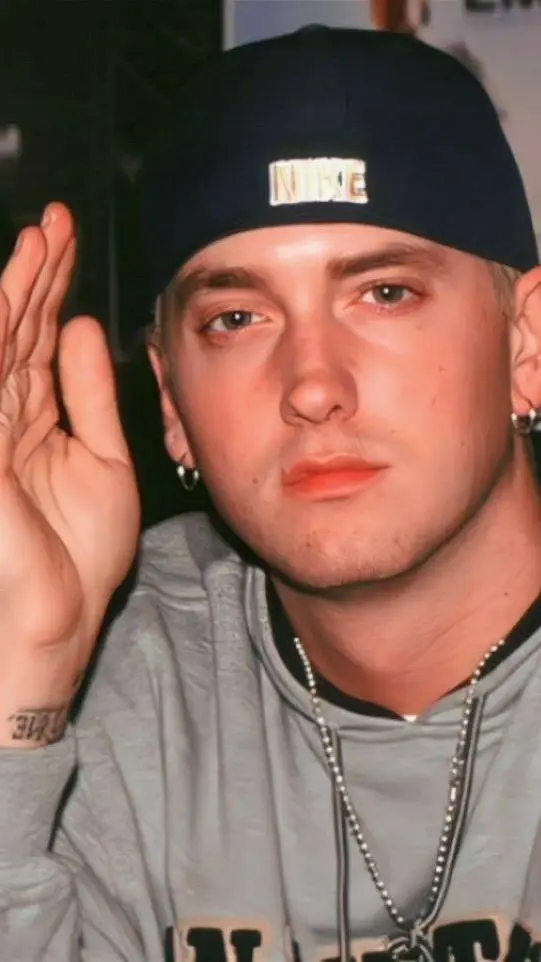 ai character: Eminem  background