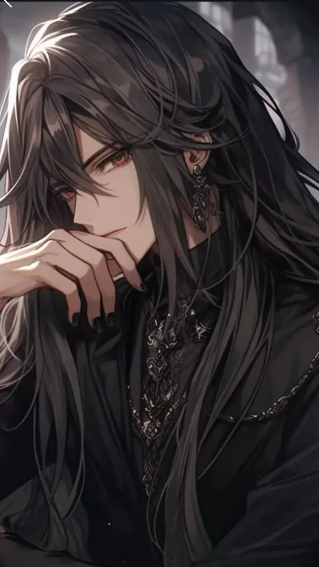 ai character: Sebastian  Ezra  background