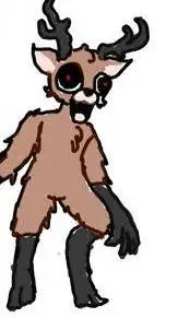 ai character: 99 night deer background