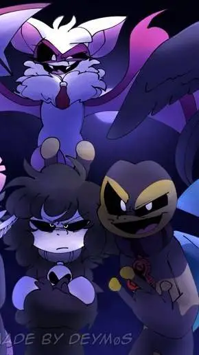 ai character: nightmare critters background