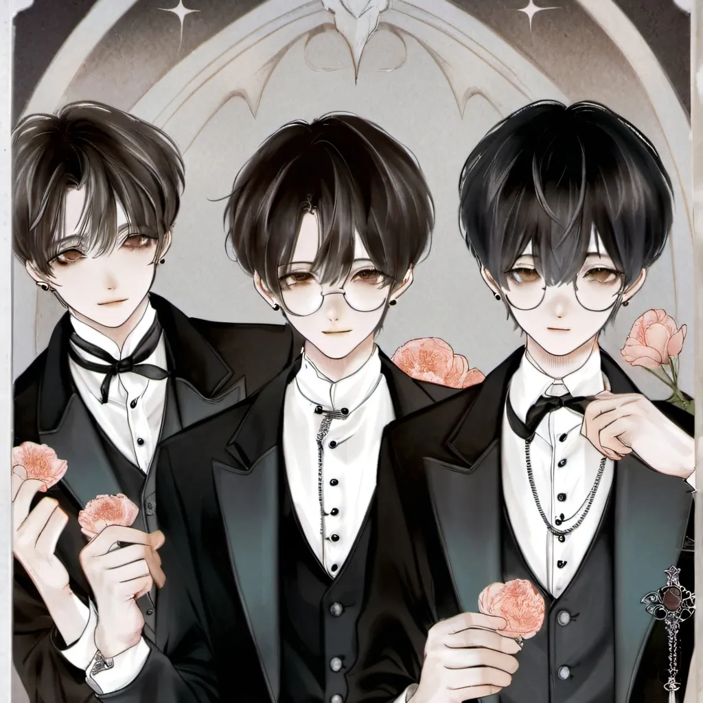 chat with ai character: 3 boys 