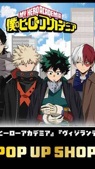 ai character: MHA MALL background