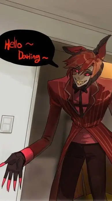 ai character: 🦌~Alastor~🦌 background