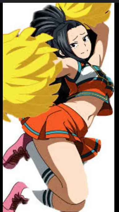 ai character: Momo  background