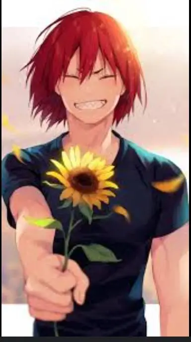 ai character: kirishima  background