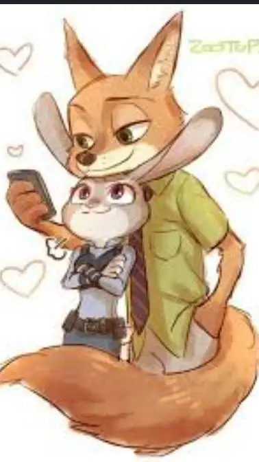 ai character: nick x judy background