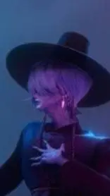 ai character: Mystery  background