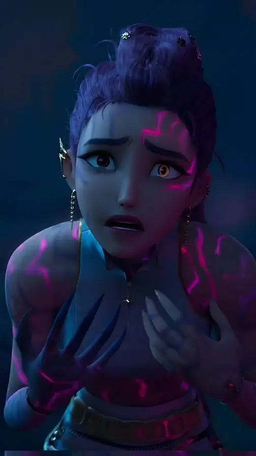 ai character: Rumi_pop_queen background