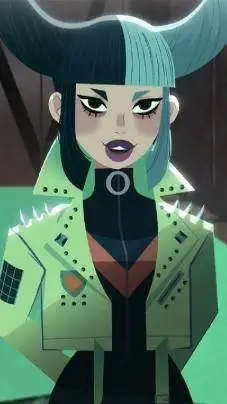 ai character: PaperStar  background