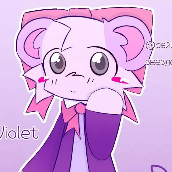 chat with ai character: Violet The Bear