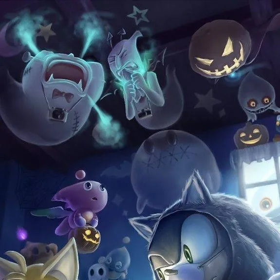 chat with ai character: Sonic Halloween