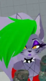 ai character: roxxan wolf  background