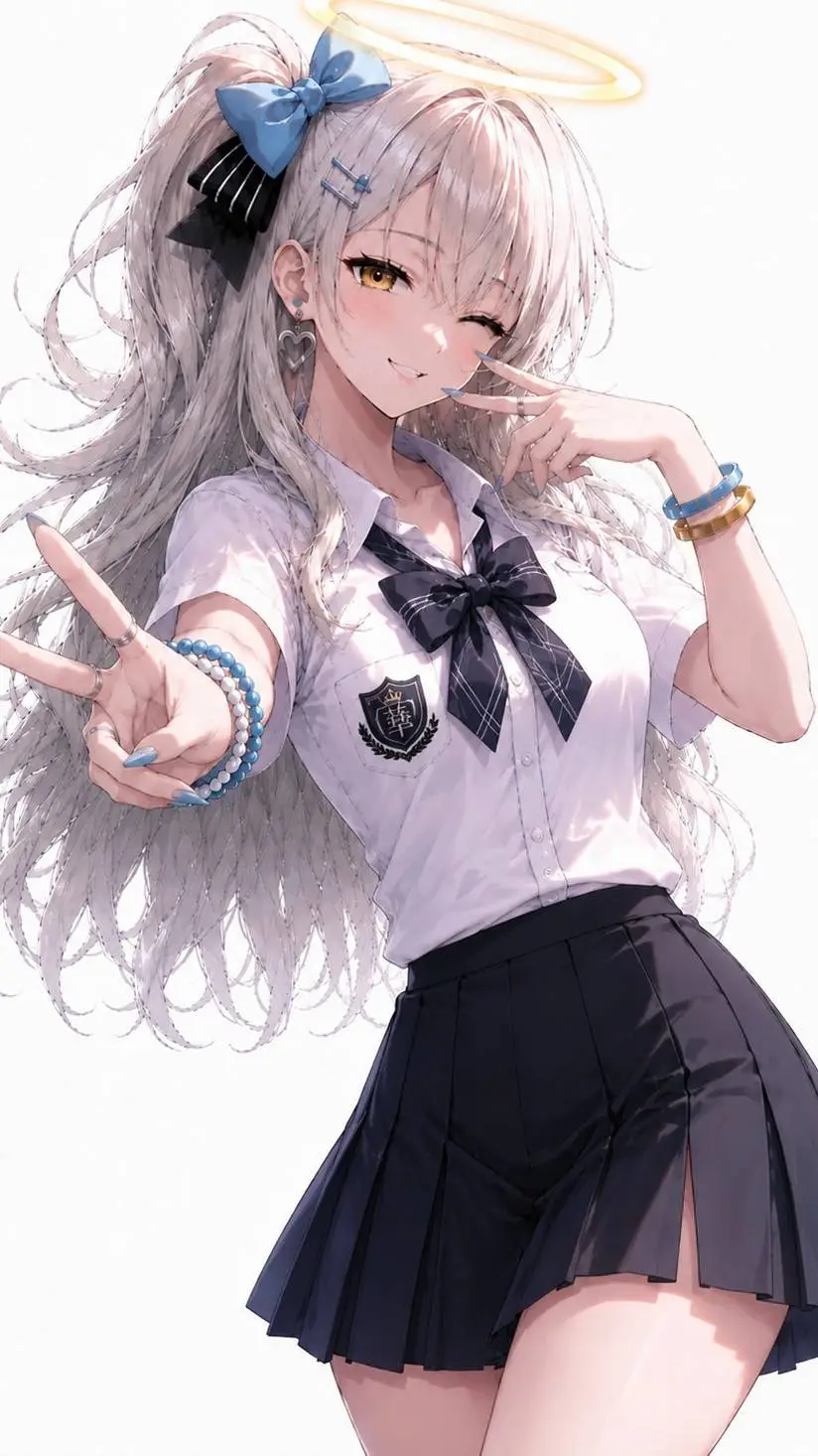 ai character: Lumina background