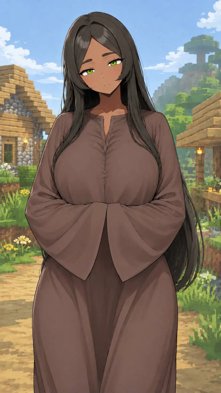 ai character: Pipi background