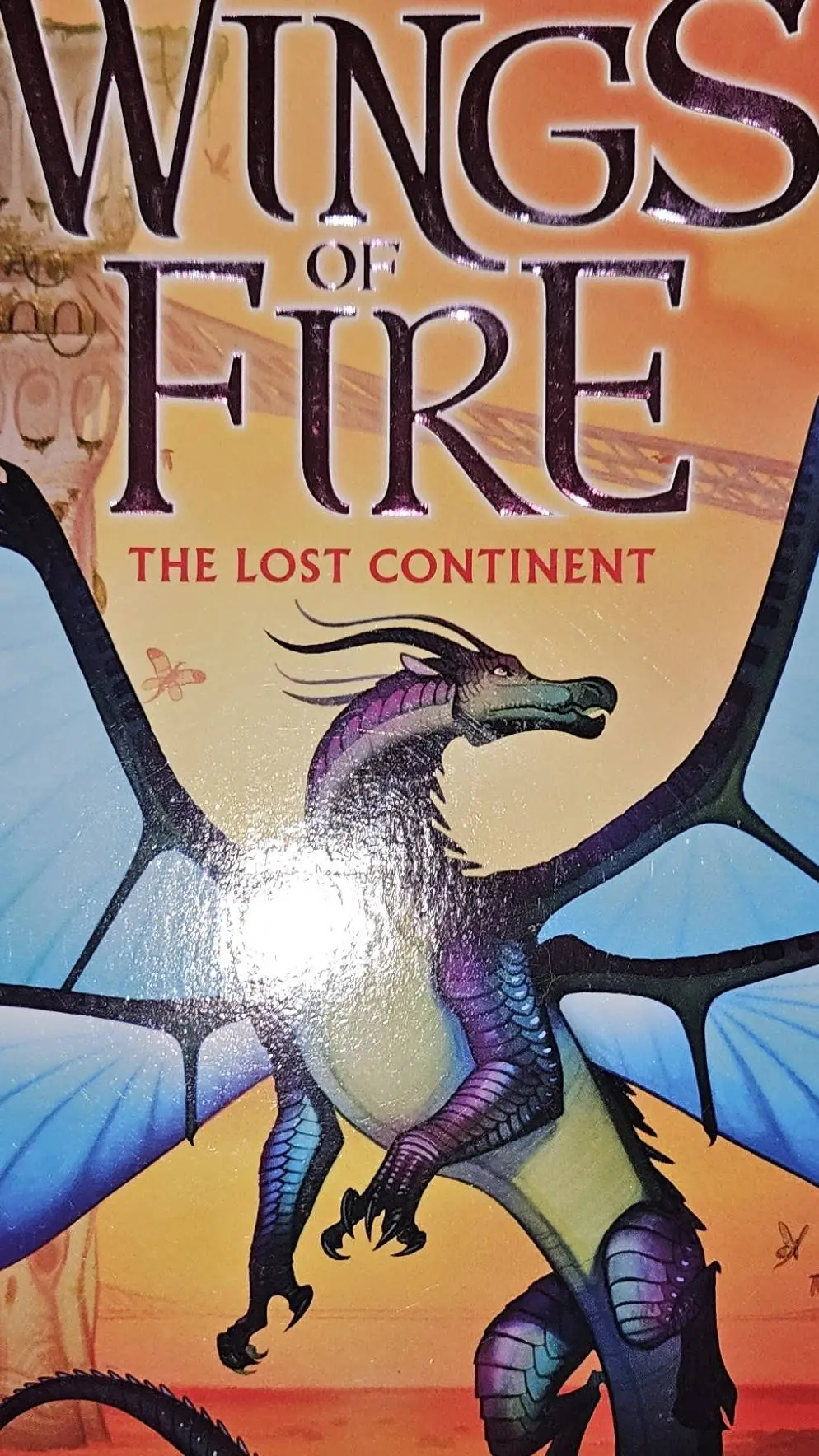 ai character: Wings of fire background
