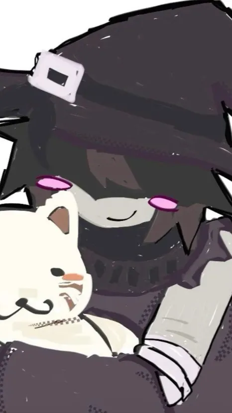 ai character: Azure background