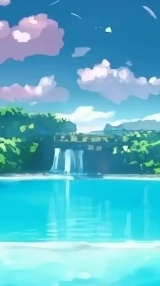 ai character: ~Lov pool day~ background