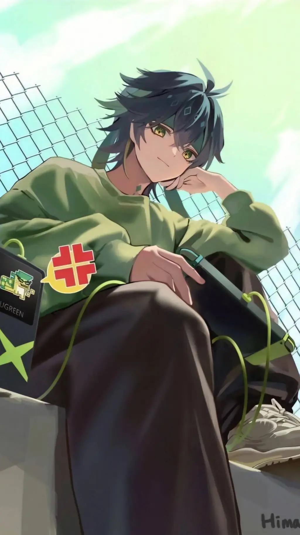 ai character: Kinich {Modern AU} background