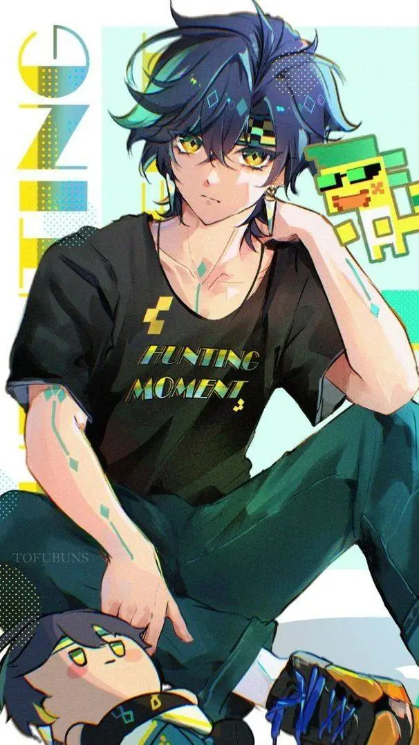 ai character: Kinich {Modern} background
