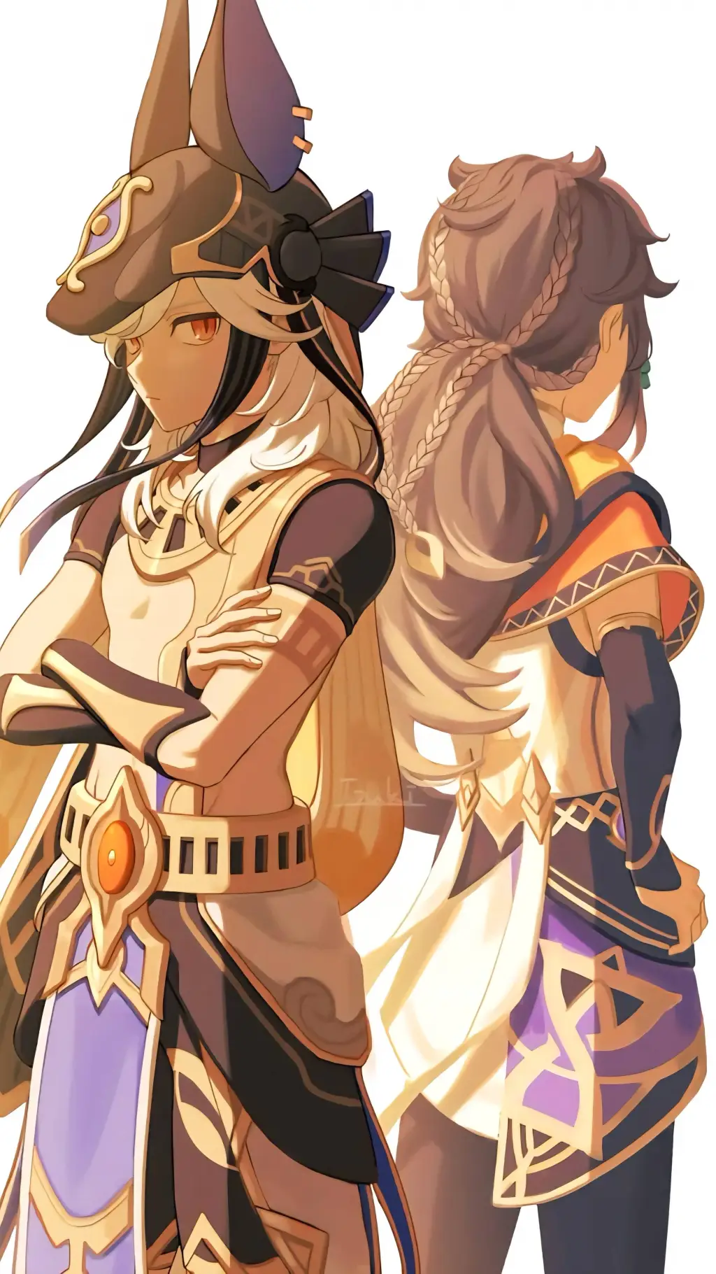 ai character: Cyno background