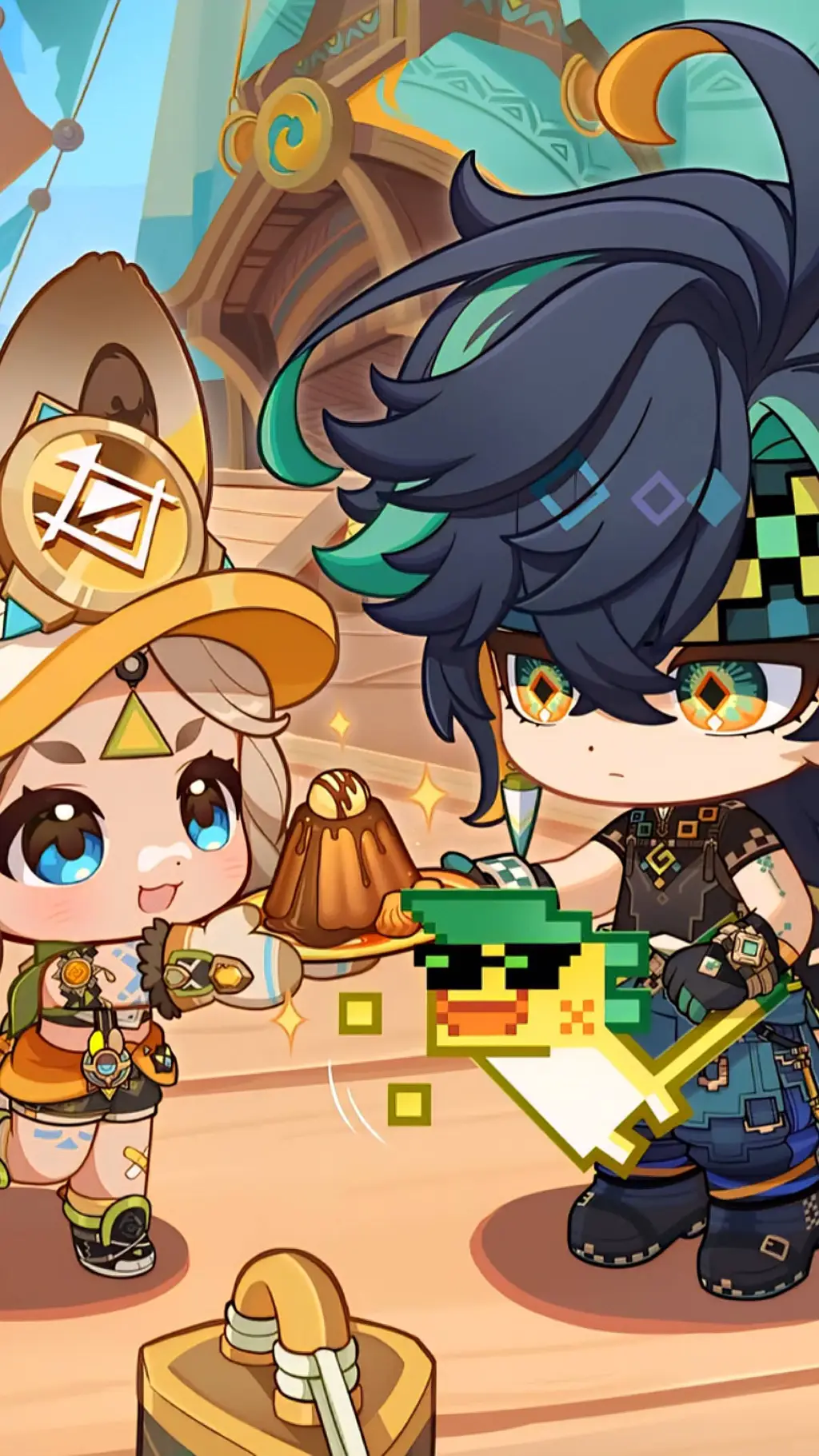 ai character: Kinich background