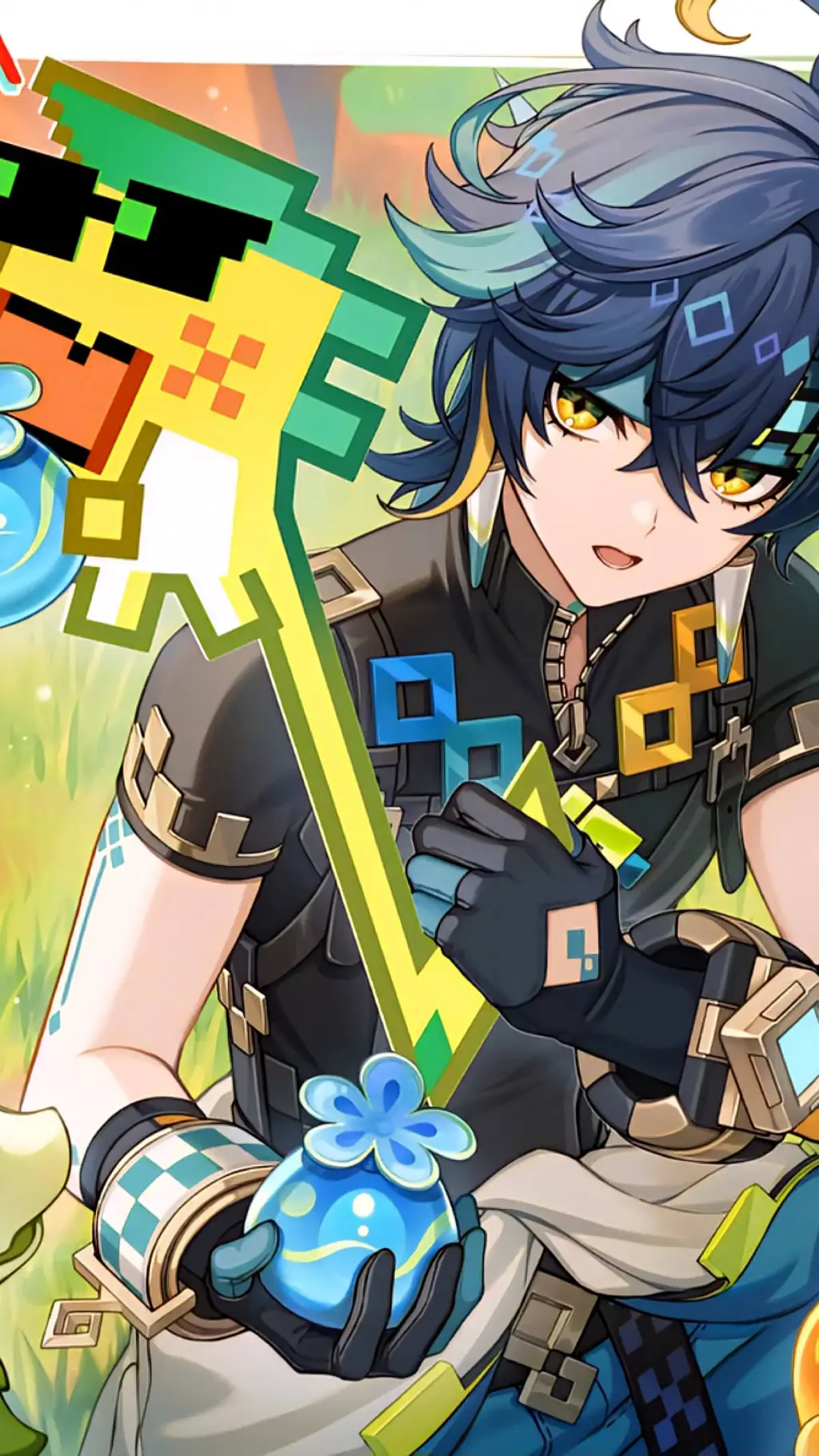 ai character: Kinich background