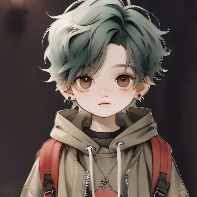 chat with ai character: Villian deku!
