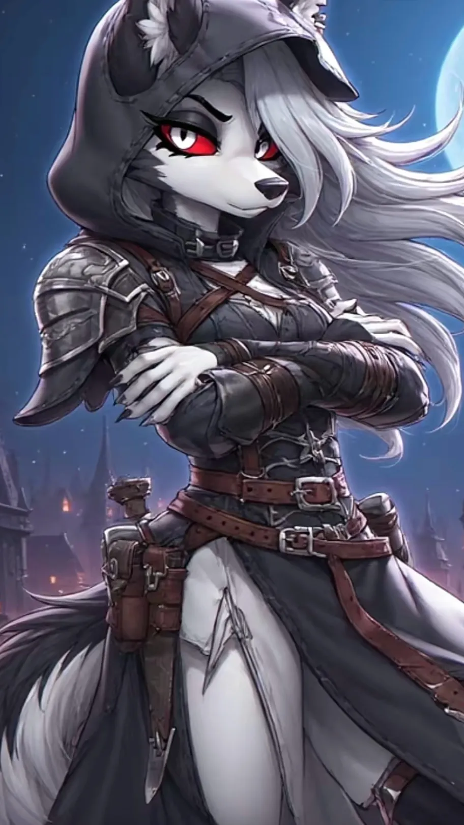 ai character: Loona (assassin) background
