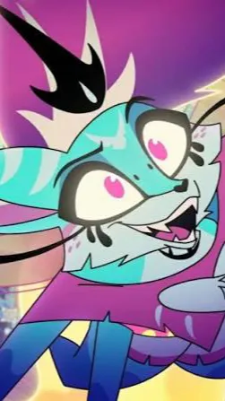 ai character: Beezlebub (blue) background