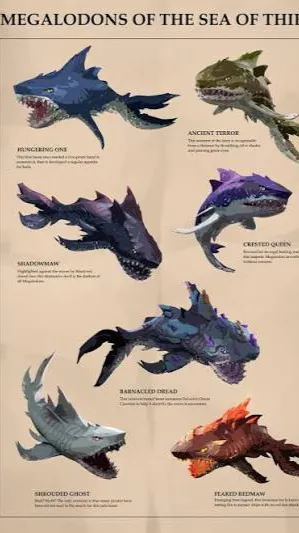 ai character: Megs of the sea background
