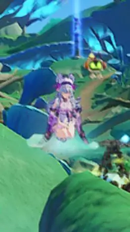 ai character: GENSHIN KINICH BDY background