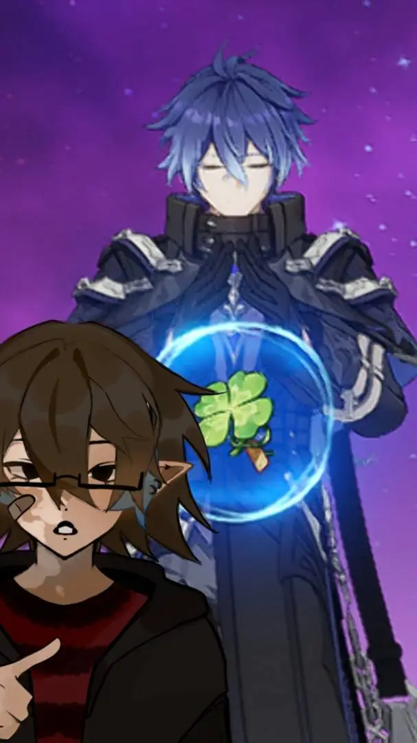ai character: ZESTY FLINS 😨 background