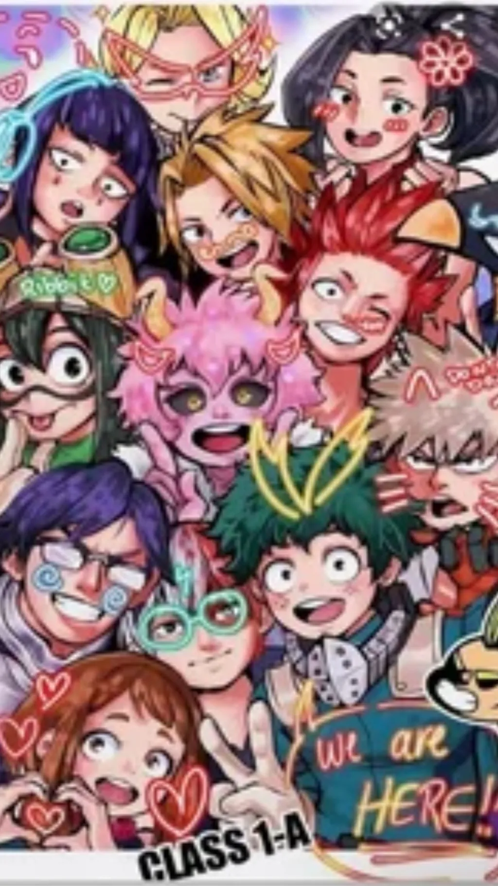 ai character: Mha x u!! background