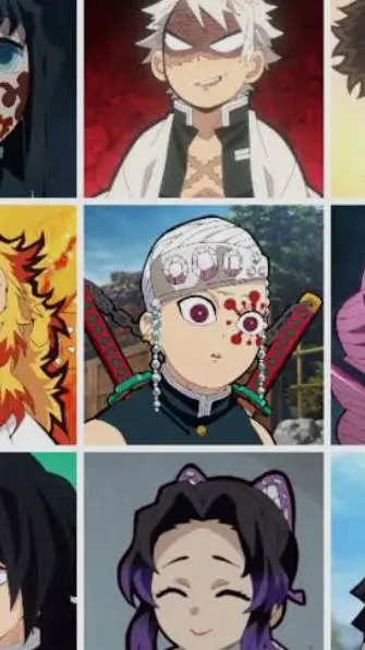 ai character: KNY pick meee background