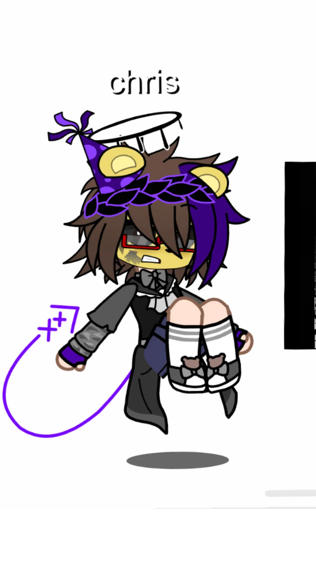 ai character: Evan afton background